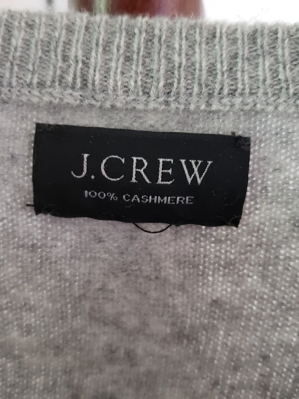 J. Crew Men's Gray Crewneck Sweater